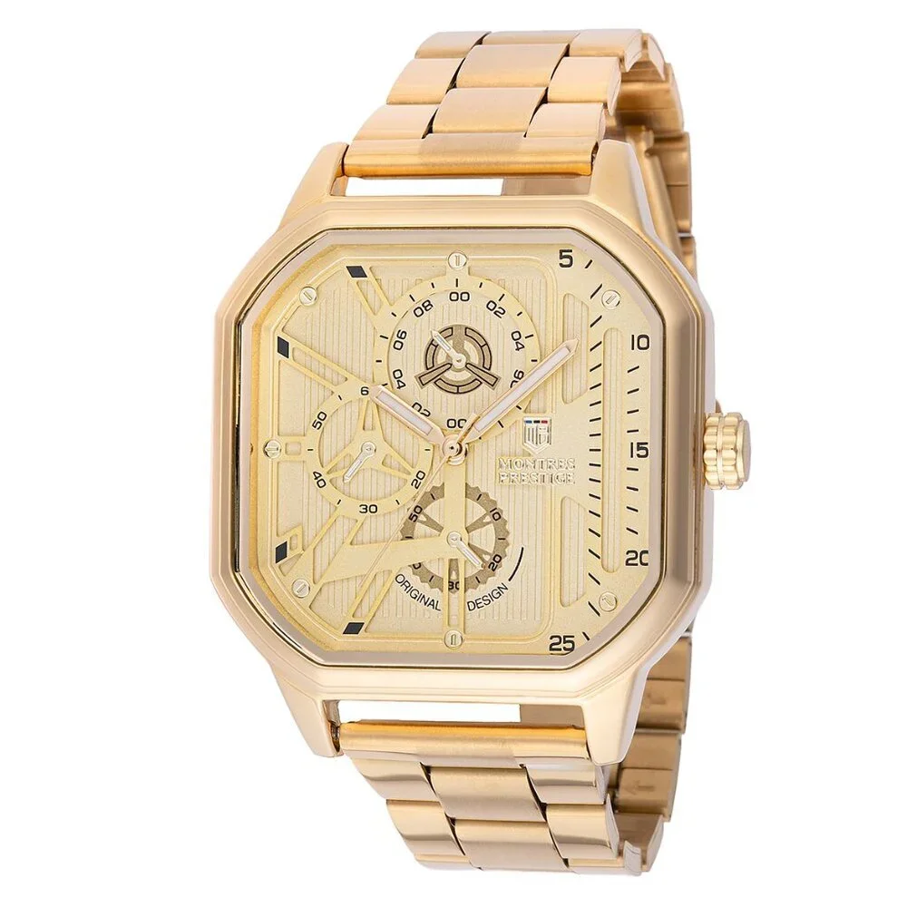 Montres Prestige X Invicta Men's Watch - 42mm, Gold (MPW-0103)